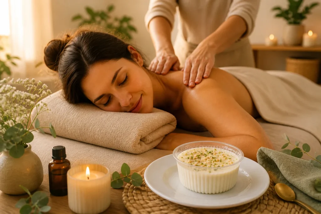masaje relajante para mama una experiencia inolvidable